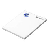 Bloc-note Snowboard et Snowflakes (Tourné)