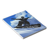 Bloc-note snowboardeur (Incliné)