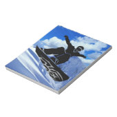 Bloc-note snowboardeur (Tourné)