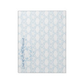 Bloc-note Snowflakes hiver message humoristique (Tourné)