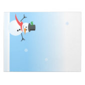 Bloc-note Snowman (Devant)