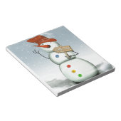 Bloc-note Snowman du Pôle Nord (Incliné)