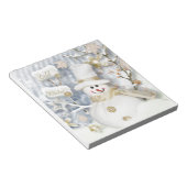 Bloc-note Snowman hiver froid (Incliné)