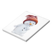 BLOC-NOTE SNOWMAN JOUEUR (Tourné)