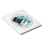Bloc-note Snowman Laisser Neige (Incliné)