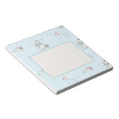 Bloc-note Snowman Snowball encadré Zone de texte Conception (Incliné)