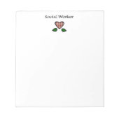 Bloc-note Social Worker Red GH (Devant)