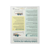 Bloc-note Soins physiologiques pour nourrissons (espagnol) (Tourné)