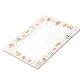 Bloc-note Soirée Thé à la planificateur hebdomadaire Cute (Incliné)