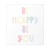 Bloc-note Sois Heureux Sois-Tu (Devant)