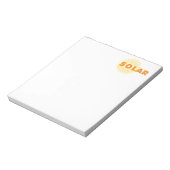 Bloc-note Solaire (Tourné)