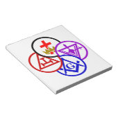 Bloc-note Soleil de rite de York (Incliné)