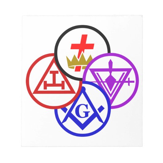 Bloc-note Soleil de rite de York (Devant)