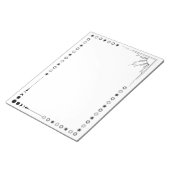 Bloc-note soleil et humeur (Incliné)