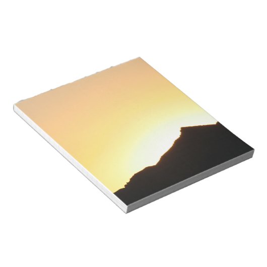 Bloc-note soleil silhouette (Incliné)