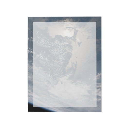 Bloc-note Soleil Sur Les Eaux De La Terre. (Tourné)