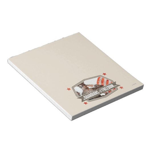 Bloc-note Solider-Guardian de la liberté (Incliné)