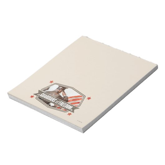 Bloc-note Solider-Guardian de la liberté (Tourné)