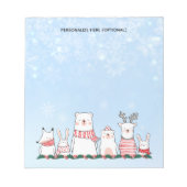 Bloc-note Solstice d'hiver (Devant)