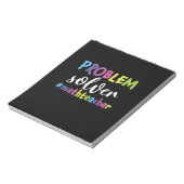 Bloc-note Solveur du problème de l'enseignant en mathématiqu (Tourné)