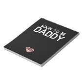 Bloc-note Soon to Be Daddy 2022 Father's Day First Time (Tourné)