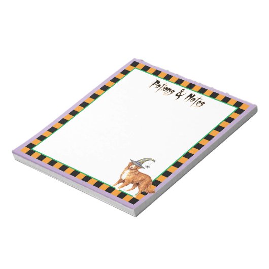 Bloc-note Sorcière à rouleau (Tourné)