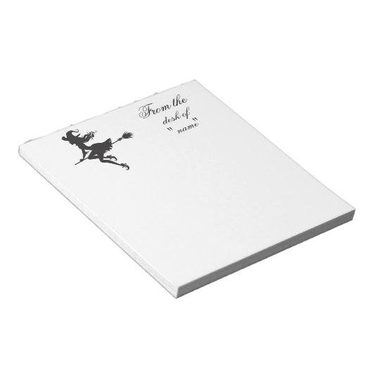 Bloc-note Sorcière Broom Halloween Thunder_Cove (Incliné)