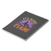 Bloc-note Sorcière d'Halloween Jack O Lanterne C'est Vivant (Tourné)