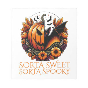 Bloc-note Sorta Sweet Sorta Éffrayant