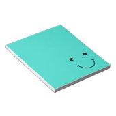 Bloc-note Sourire Turquoise (Incliné)
