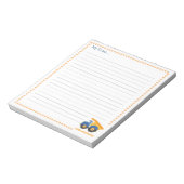 Bloc-note Sous Construction Blue Truck (Tourné)