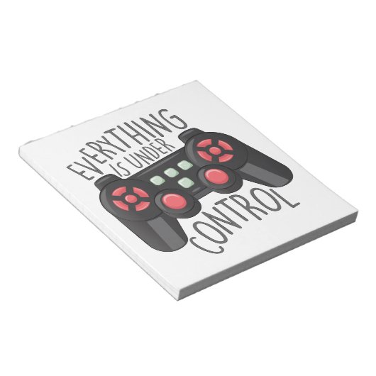 Bloc-note Sous contrôle (Incliné)