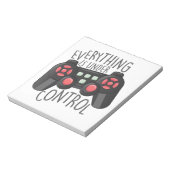 Bloc-note Sous contrôle (Tourné)