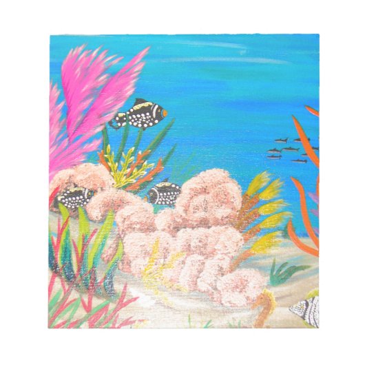 Bloc-note Sous la mer 1 (Devant)