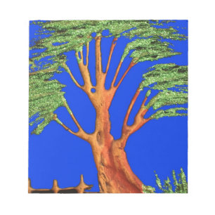 Bloc-note Sous le ciel bleu : La collection de l'arbre Acaci