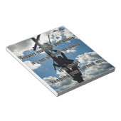 Bloc-note Soutenez votre Lineman (Incliné)