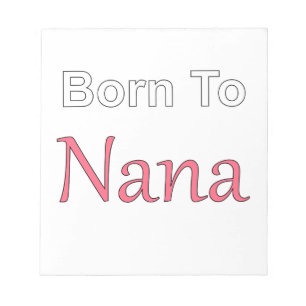 Bloc-note Soutenu à Nana