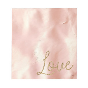 Bloc-note Southwest Blush rose Cowgirl Cowhide Parties scint