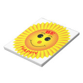 Bloc-note Soyez heureux (Tourné)