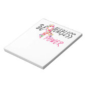 Bloc-note Soyez intrépide Conscience du cancer du sein (Tourné)