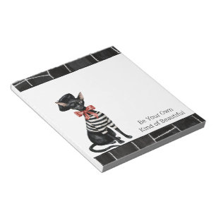 Bloc-note Soyez votre propre genre de beau chat de cabaret