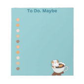 Bloc-note Spa de café (Devant)