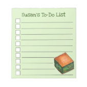 Bloc-note Spanakopita Grec Alimentation Spinach Feta Phyllo  (Devant)