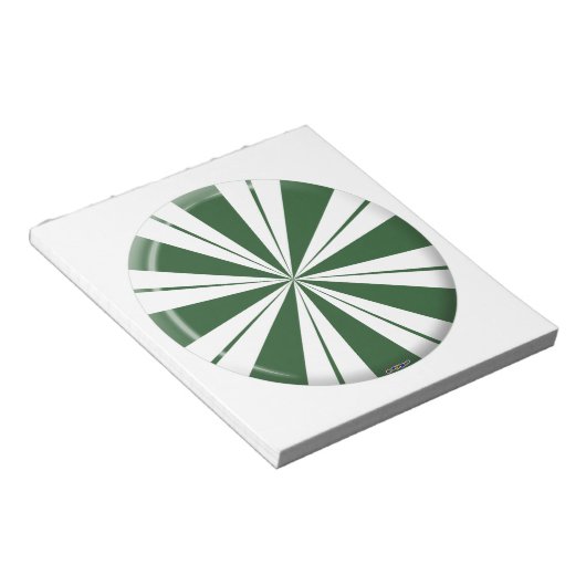 Bloc-note Spearmint Stripe (Incliné)