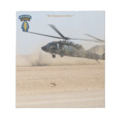 Bloc-note Special Forces green berets sfg sf vétérans patch (Devant)