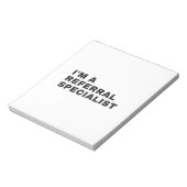 BLOC-NOTE SPECIALIST REFERRAL (Tourné)