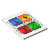 Bloc-note Spectaculaire Tennis (Femme) (Incliné)