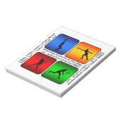 Bloc-note Spectaculaire Tennis (Femme) (Tourné)