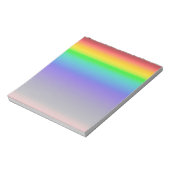 Bloc-note spectre solaire réel (Tourné)