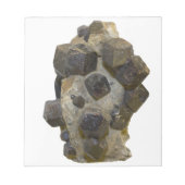 Bloc-note Spessartite dans la matrice (Devant)